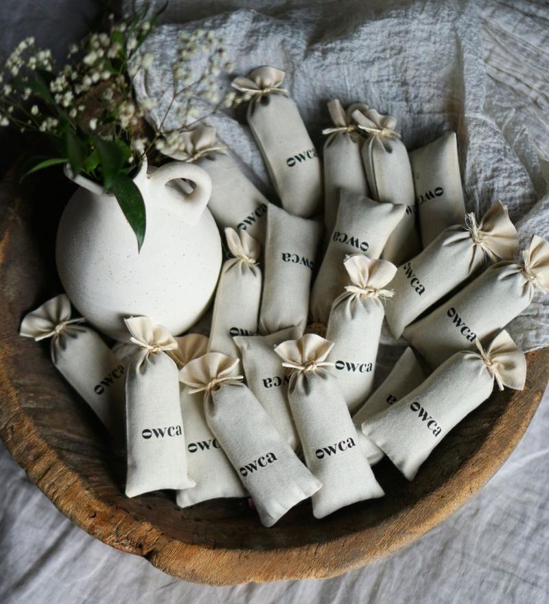 Materiały do woreczków zapachowych