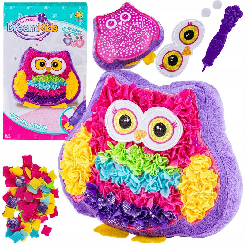 Ciekawe sposoby na to, jak uszyć sowę z materiału krok po kroku