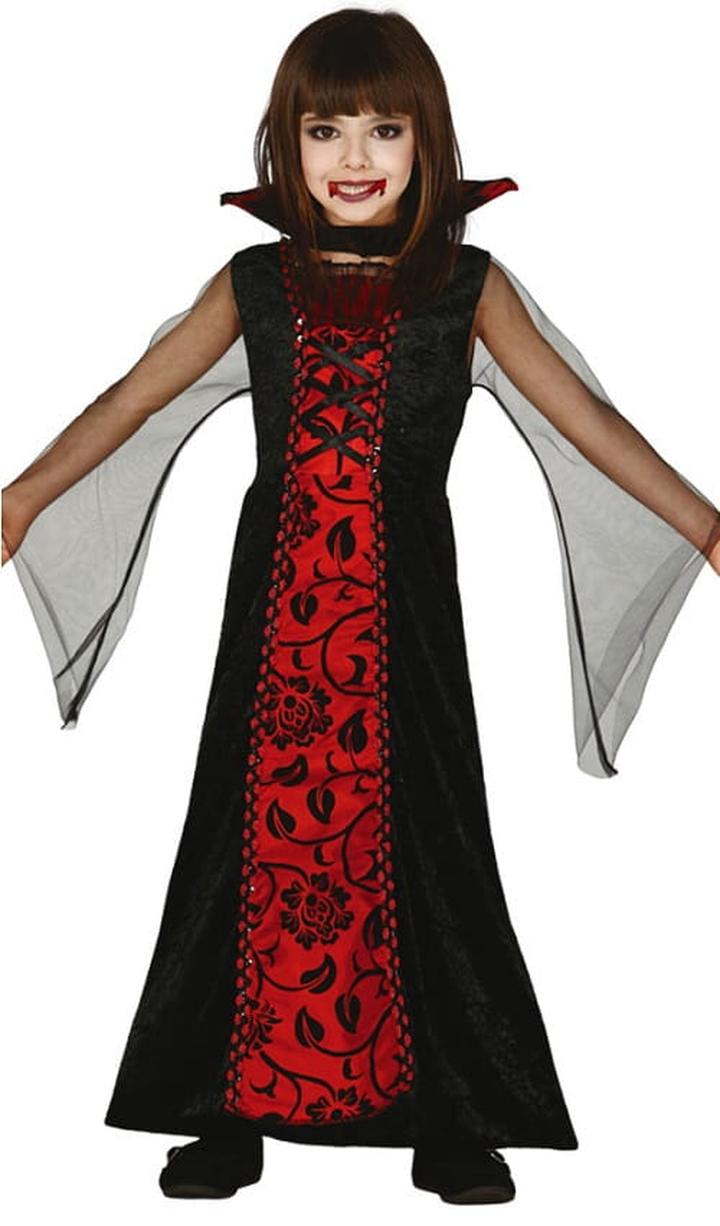 Kostium wampira z domowych materiałów