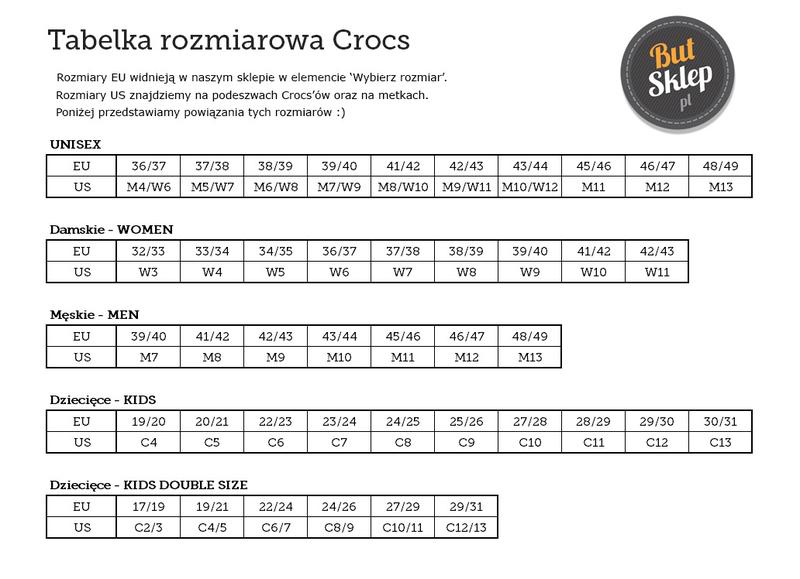Jak dobrać odpowiedni rozmiar crocs 5? Praktyczny przewodnik