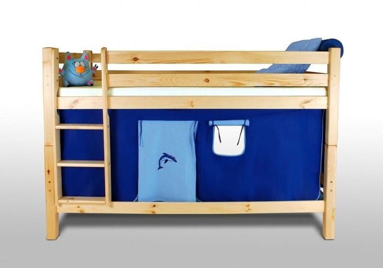 Jak stworzyć stylową zasłonę do łóżka piętrowego krok po kroku