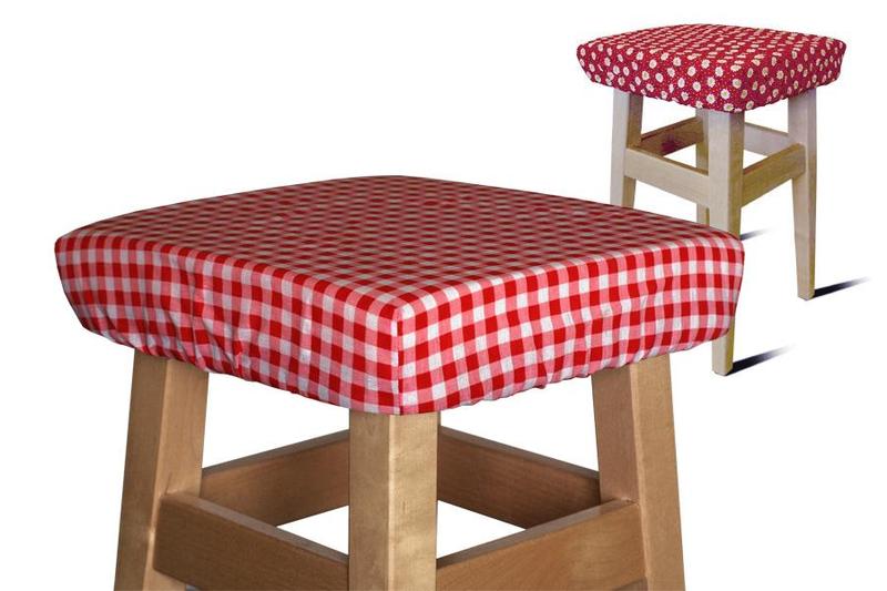 Jak w prosty sposób uszyć poduszkę na taboret z gumką?