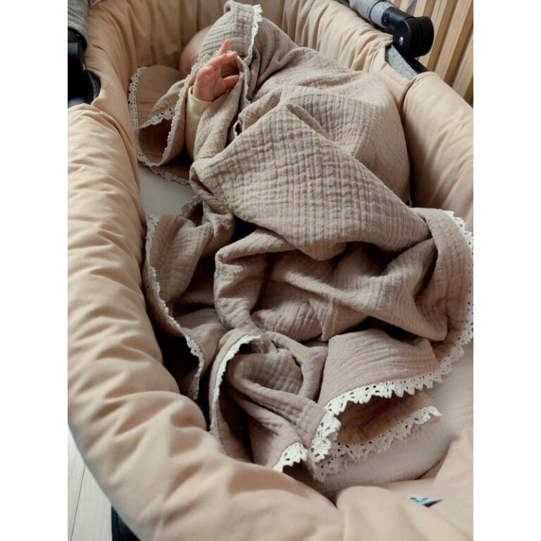 Przewodnik po szyciu: jak uszyć kocyk muślinowy krok po kroku