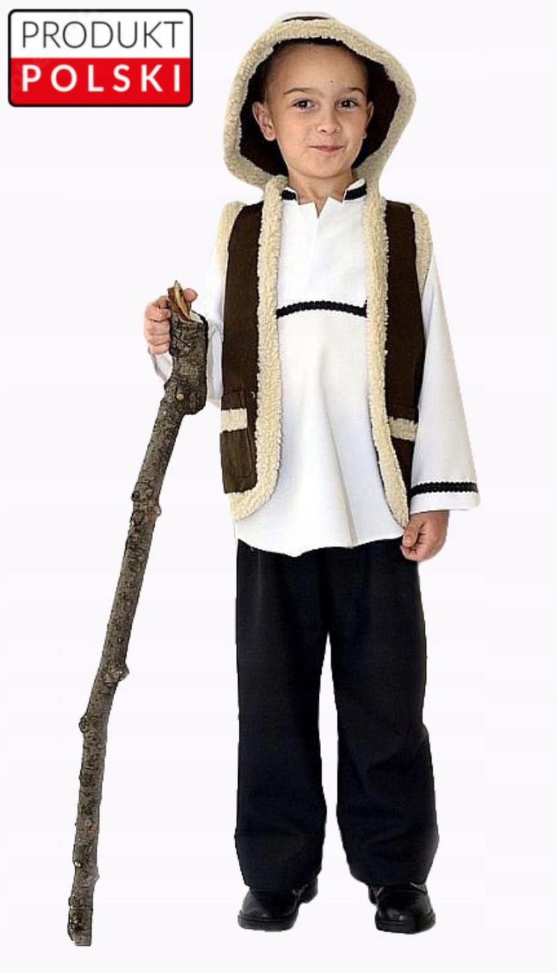 Materiały z domu do stroju pasterza