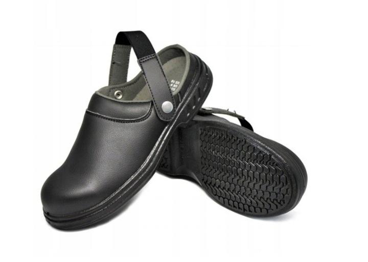 Antypoślizgowe obuwie gastronomiczne