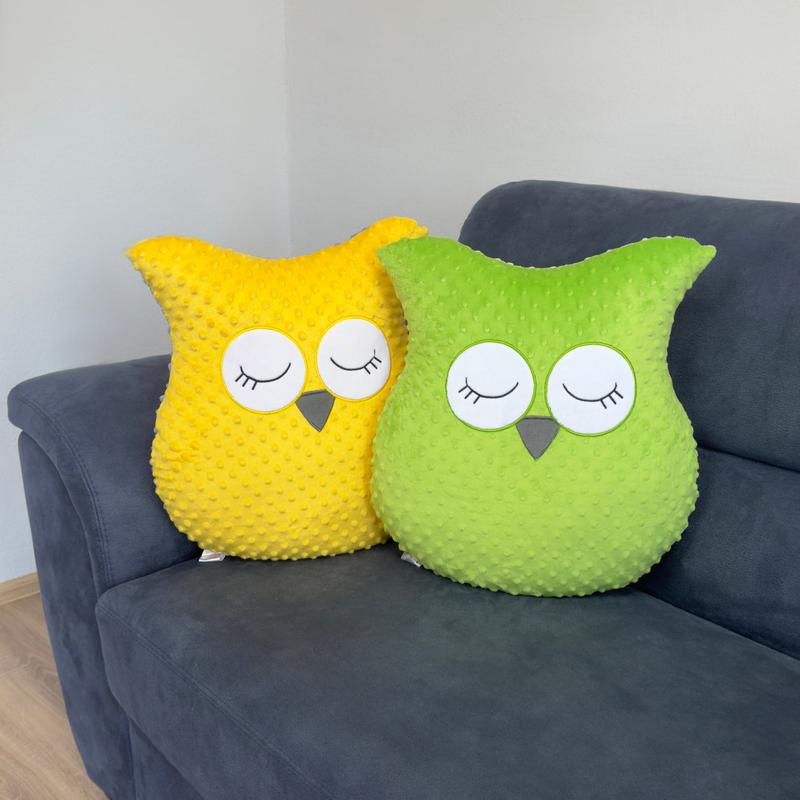 Poduszki sowy DIY