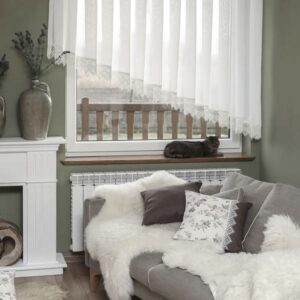 Jak zrobić stylową firankę ze skosu krok po kroku?