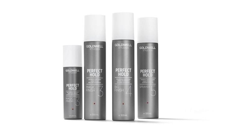 Zachwycający efekt z lakierem do włosów Goldwell Big Finish