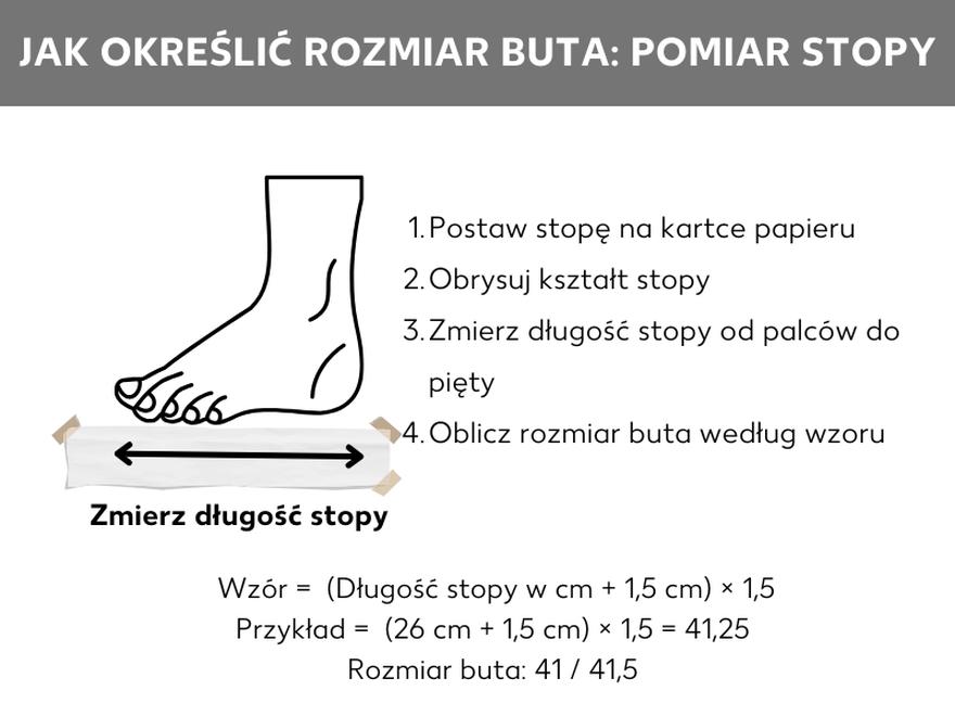 Pomiar długości stopy